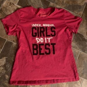 Girls Under Armour Tee